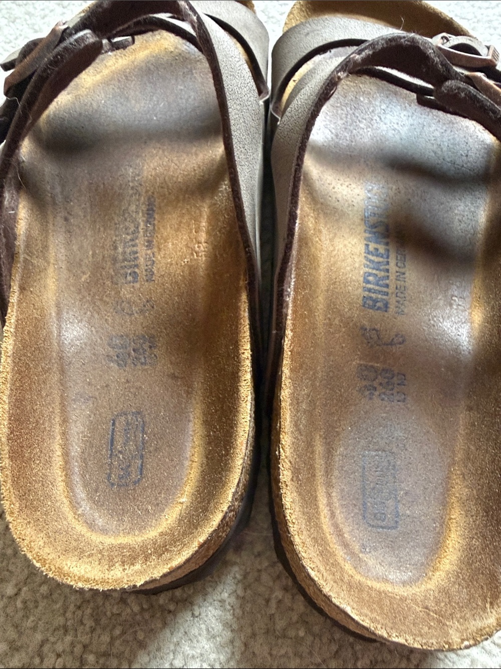 Birkenstock 3 strap Florida Sandal EU sz 40 - Picture 4 of 7
